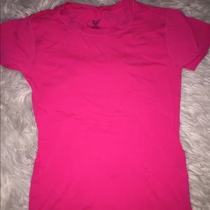 PINK WORKOUT SHIRT